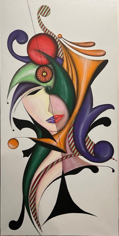 I.A. — dipinto di Pierangela Cattini